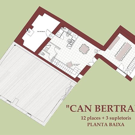Can Bertran Fornells de la Muntanya Luaran gambar